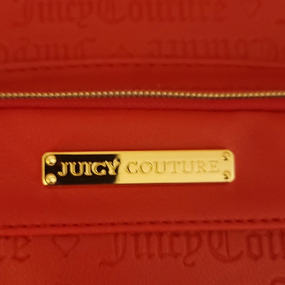 Juicy couture lipstick red deboss backpack - Picture 9 of 10